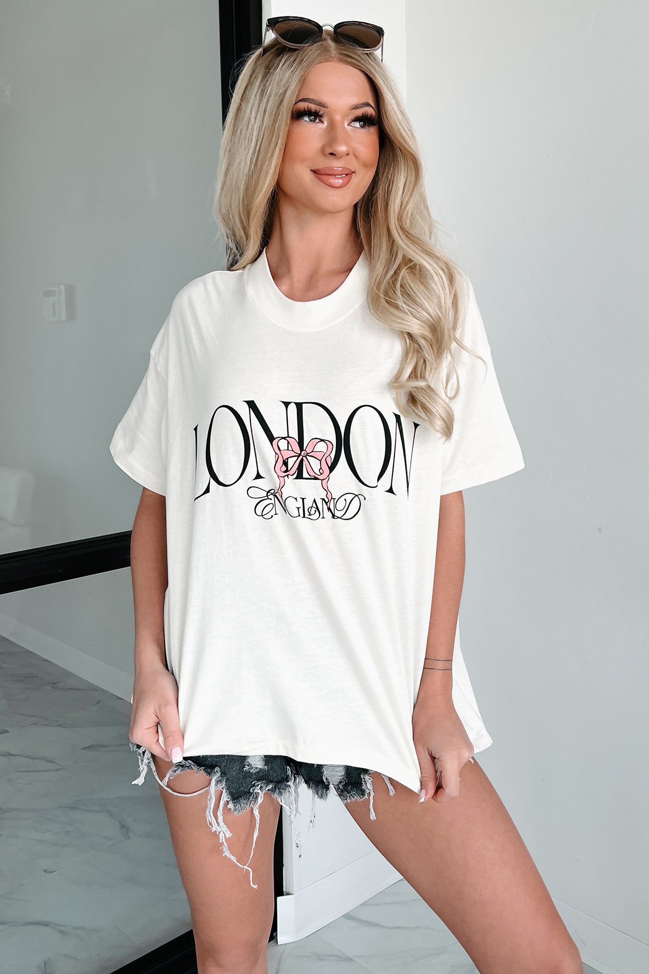 London Local Double-Sided Graphic T-Shirt (Ivory)